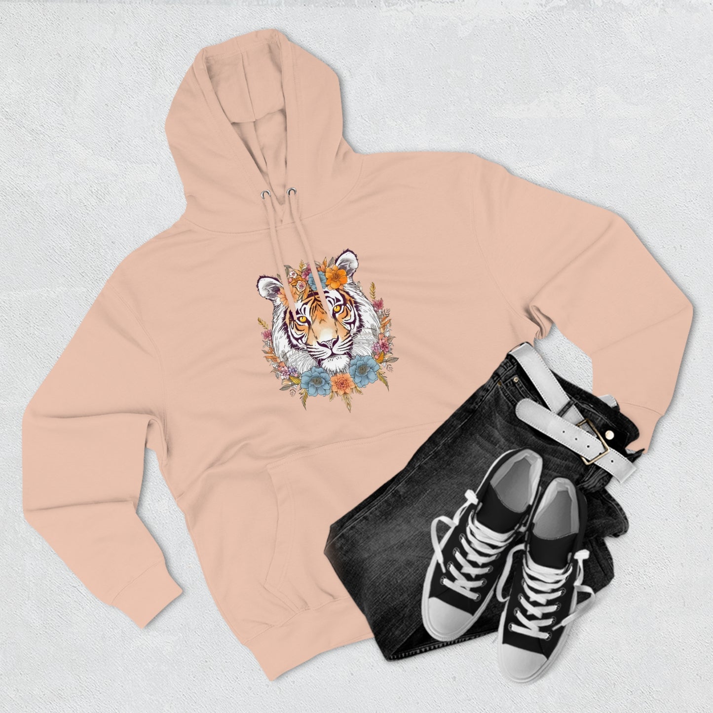 Boho Tiger Hoodie (Unisex)