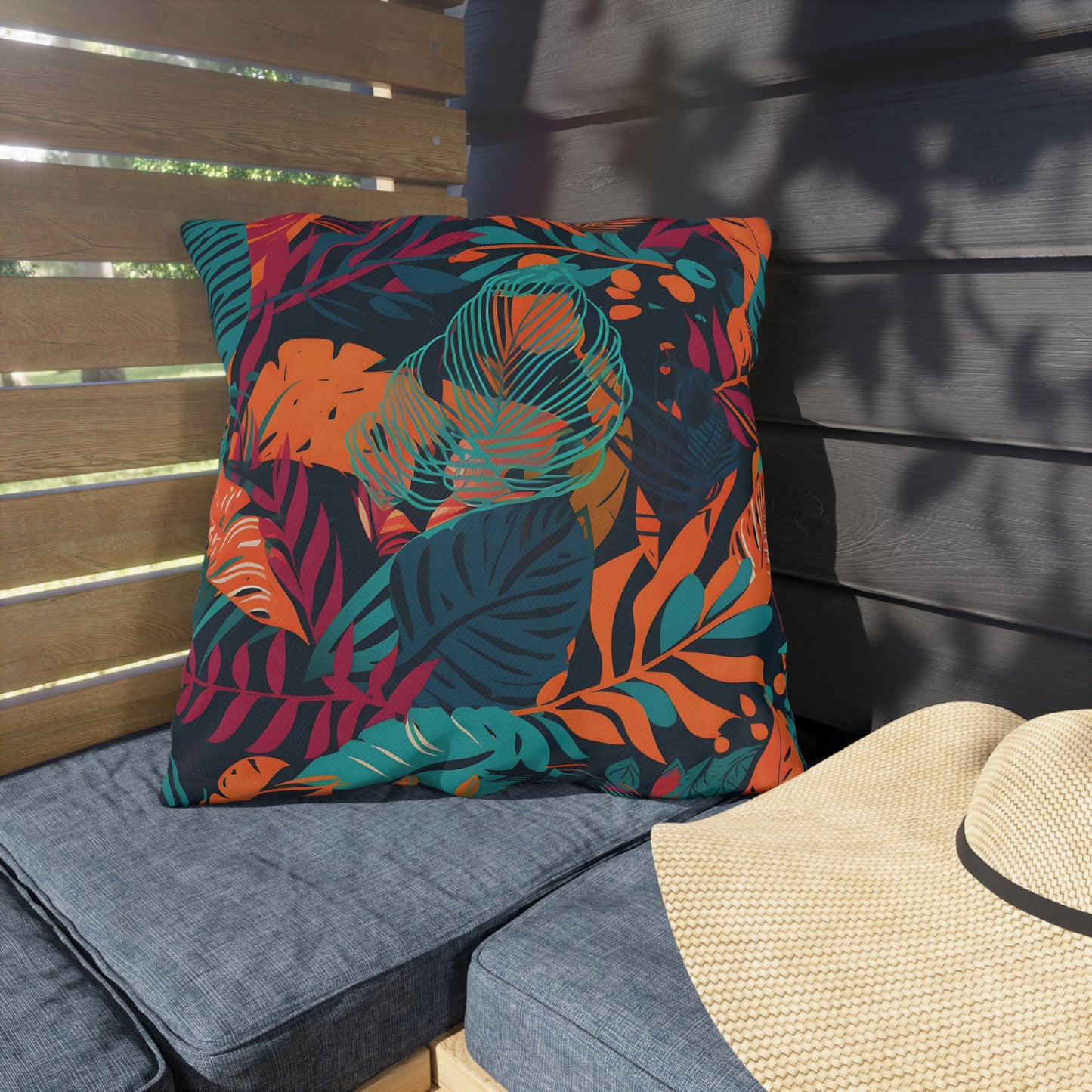 Jungle Print Outdoor Pillows