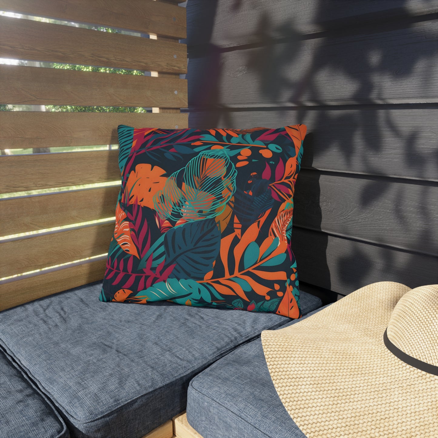 Jungle Print Outdoor Pillows