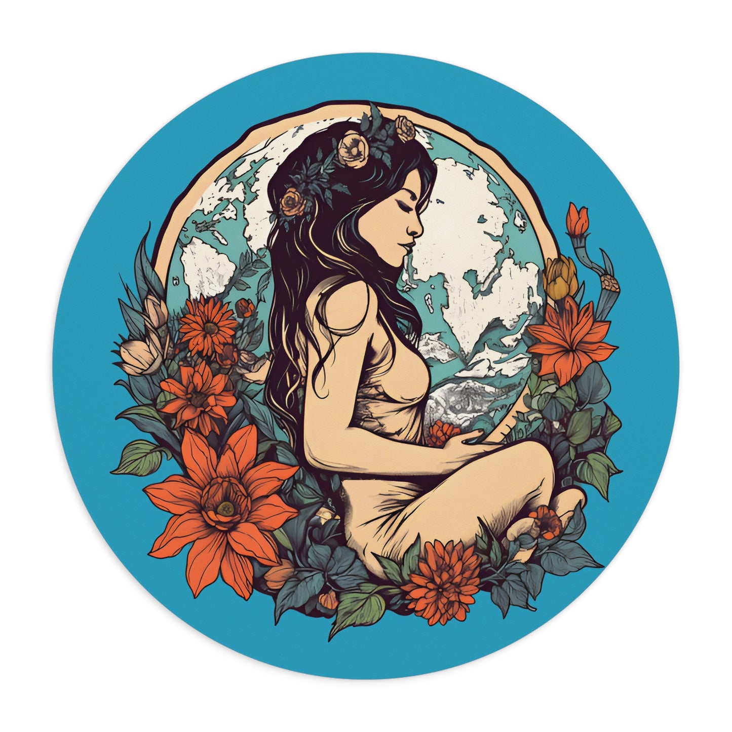Earth Mother Mousepad