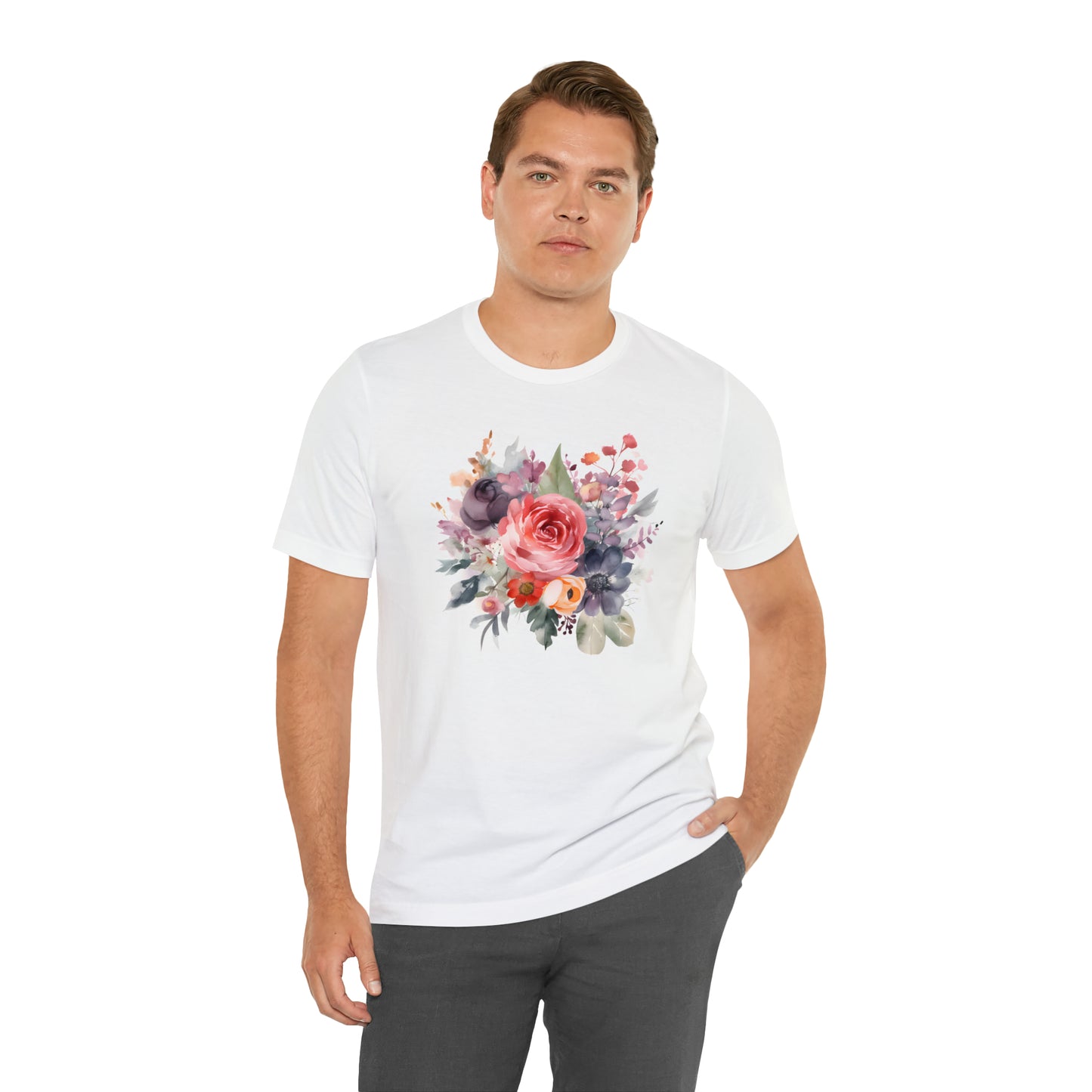 Watercolor Florals Tee (Unisex)