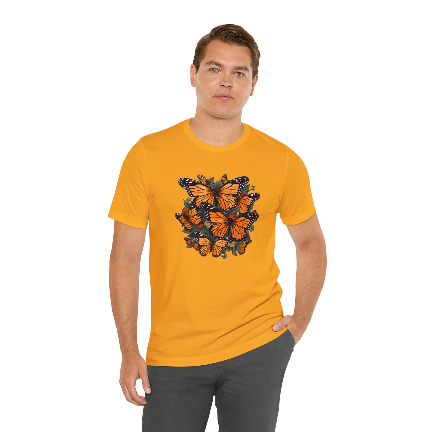 Cottagecore Monarch Butterfly Tee (Unisex)