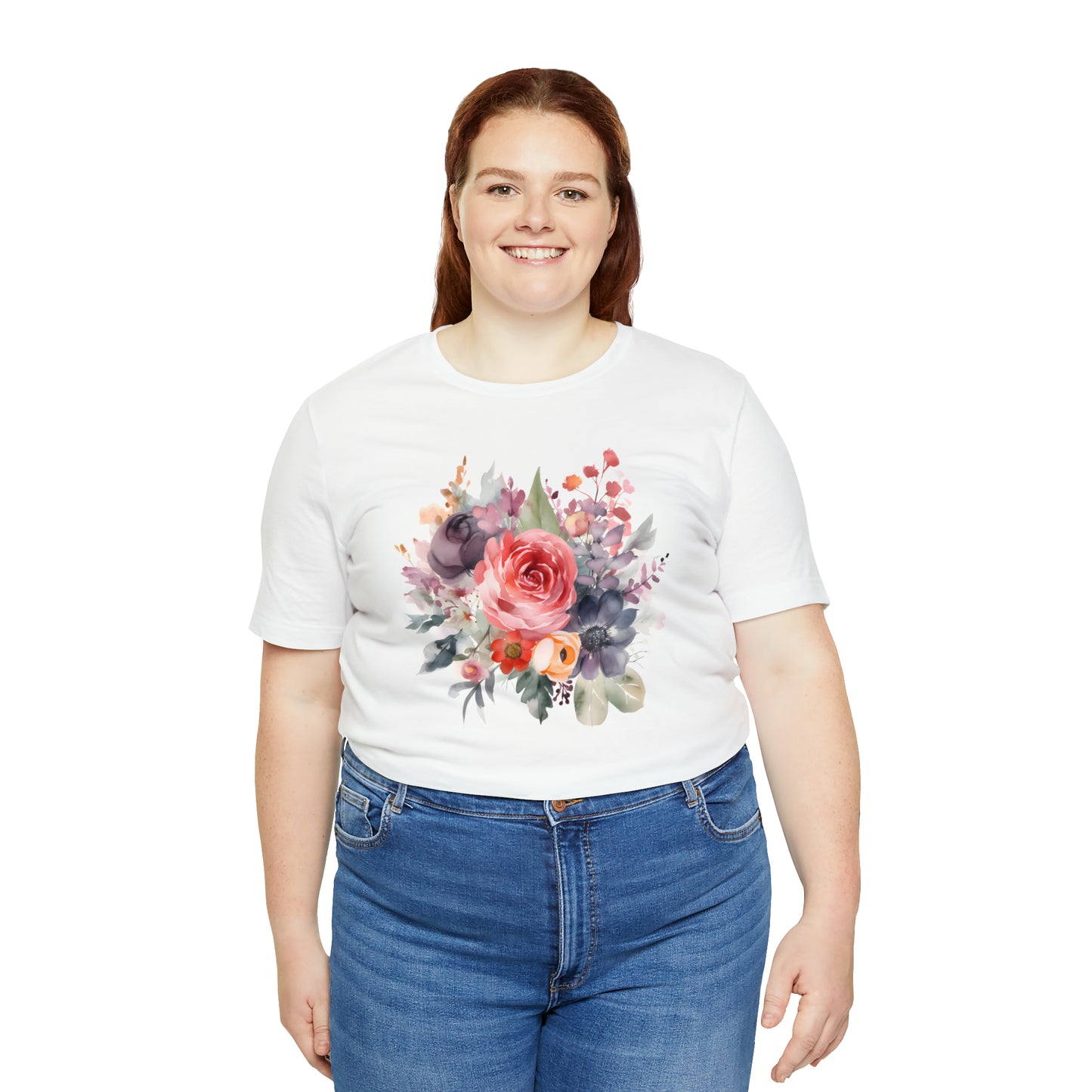 Watercolor Florals Tee (Unisex)