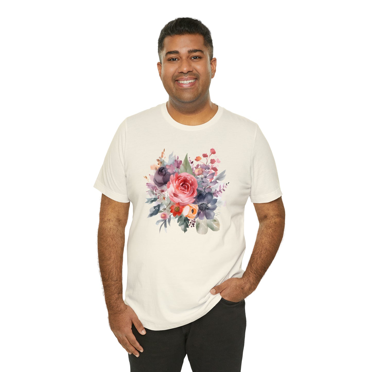 Watercolor Florals Tee (Unisex)