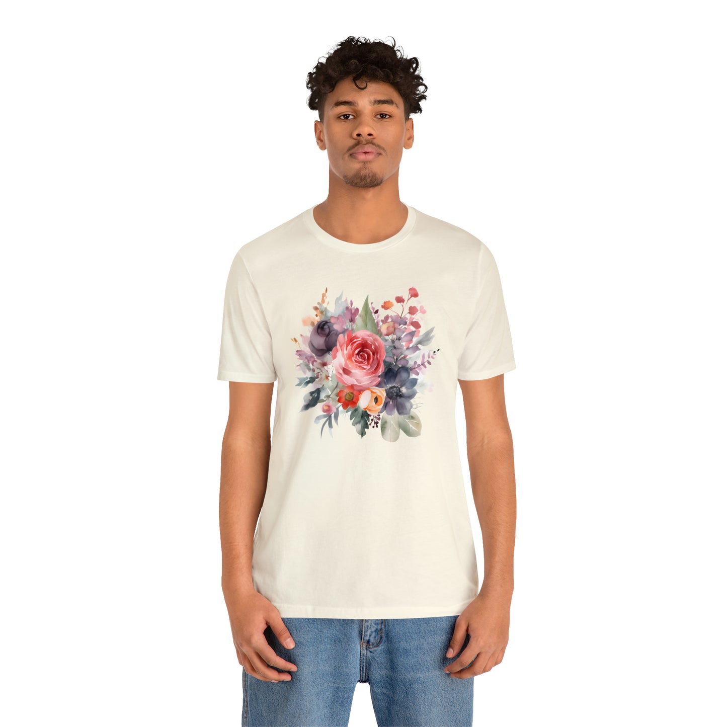 Watercolor Florals Tee (Unisex)