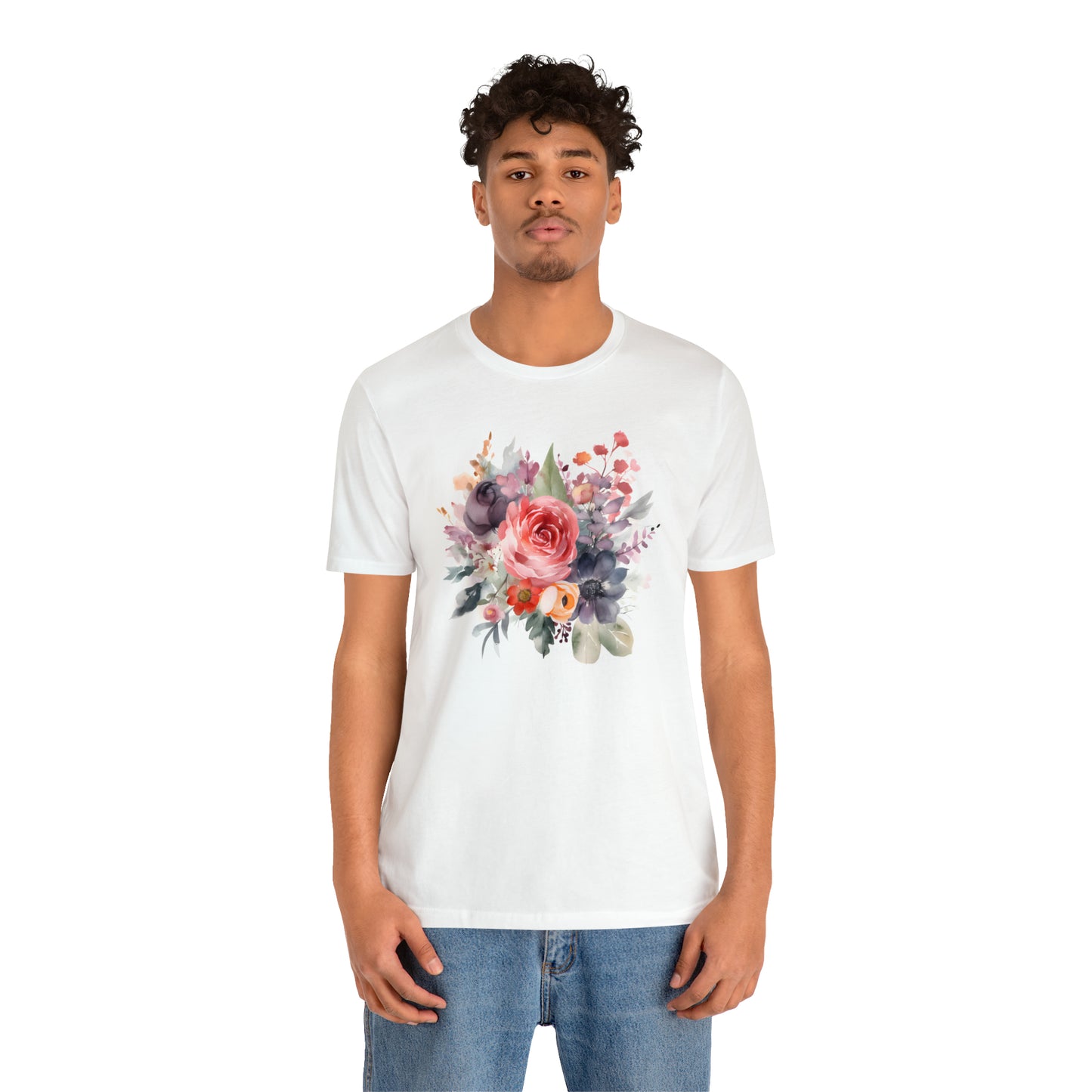 Watercolor Florals Tee (Unisex)