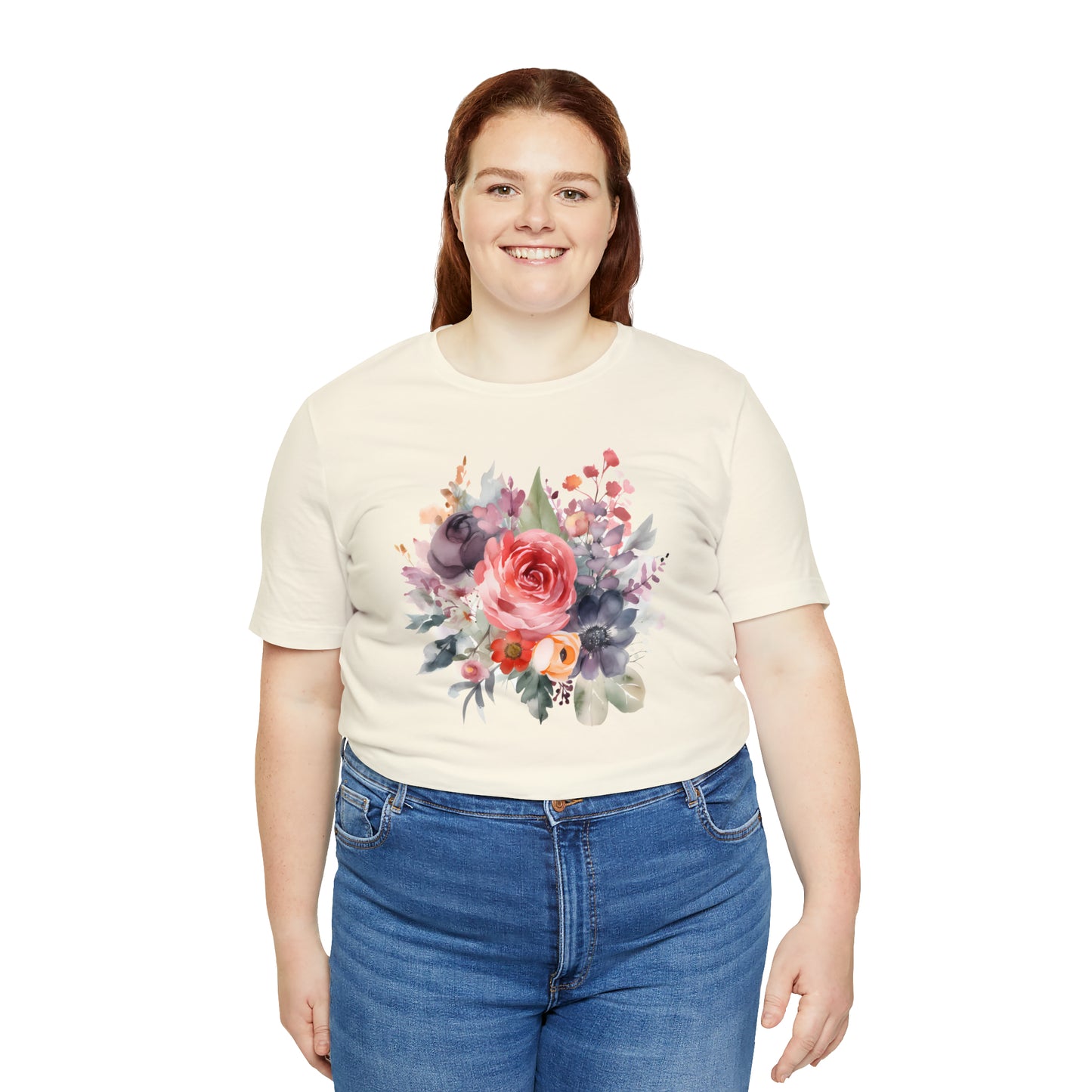 Watercolor Florals Tee (Unisex)