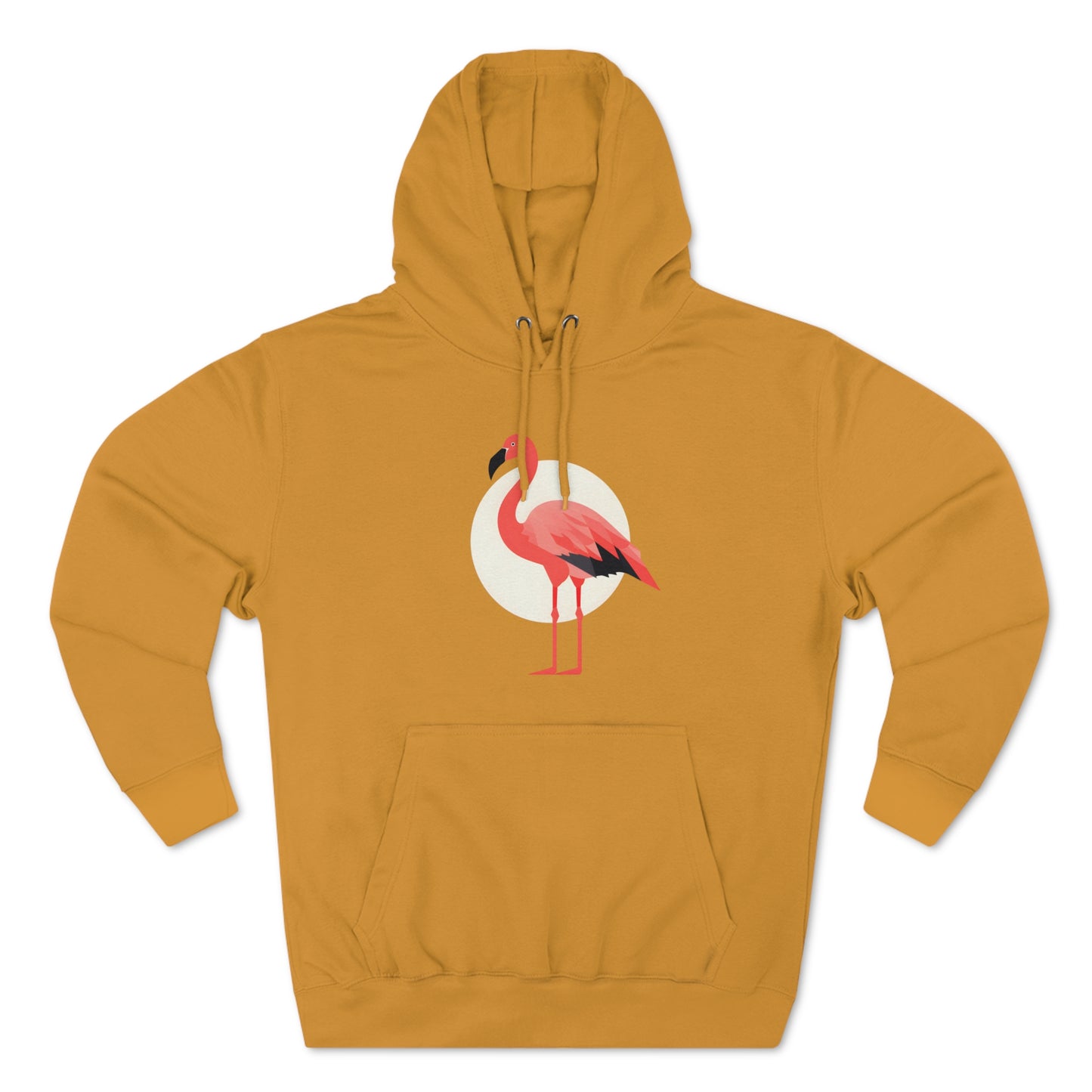 Flamingo and Moon Hoodie (Unisex)